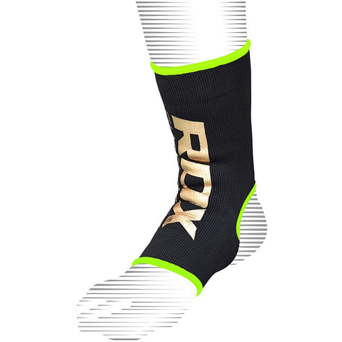 RDX AB ANKLET SLEEVE SOCKS/Blk/Gre-5